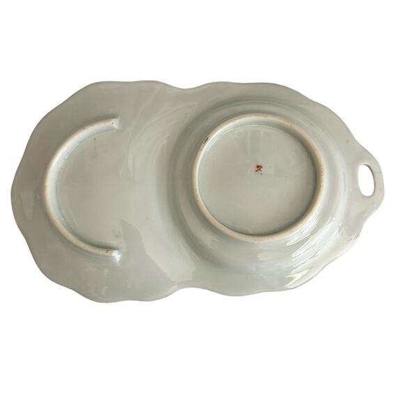 Vintage Hand Painted Nature Japanese Tea Tray - Picture 5 of 9